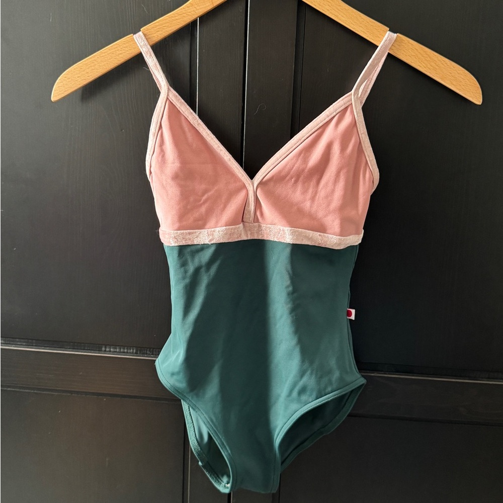 Yumiko Zoe, XS, T-Kale and Antique Rose velvet